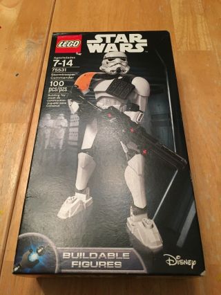 Lego Star Wars Stormtrooper Commander 75531 Buildable Figures Set Nib