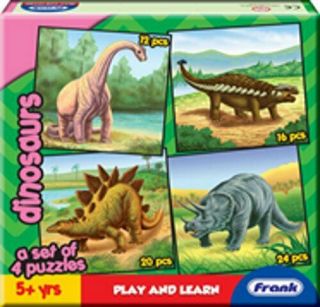 Frank Dinosaurs Puzzle For 4 Year Old Kids And Above