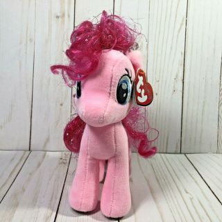 Ty Sparkle Beanie Babies 7 Inch Pinkie Pie My Little Pony Stuffed Plush With Tag
