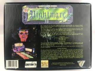 Nightmare II Video Board Game VHS Sequel Game Set Baron Samedi Zombie 1991 2
