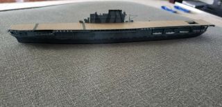 Tamiya 1/700 Kit Uss Aircraft Carrier Hornet Cv - 8.  Incomplete And Missing Parts