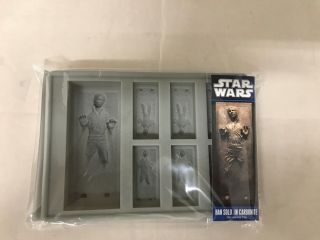 Star Wars: Han Solo In Carbonite Silicone Ice Tray / Chocolate Mold/ Single Tray
