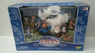 2003 Rudolph The Red Nosed Reindeer " Humble Bumble & Friends " 12 Pc Action Set