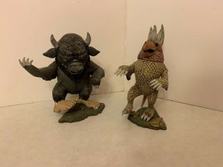 2000 Mcfarlane Toys - Where The Wild Things Are - Bernard & Emil - Action Figure