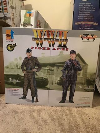 2000 Dragon Models Wwii Normandy 1944 Tiger Aces Bobby And Michael No.  70050