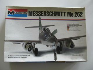 Monogram 1/48 Messerschmitt Me 262 Unstarted
