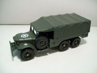 Solido Battles Dodge 6x6 Us Military Truck Die - Cast Vehicle 1/50 Scale