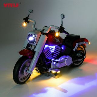 LED Light Up Kit For LEGO 10269 Creator Expert Harley Davidson Fat Boy Lighting 4