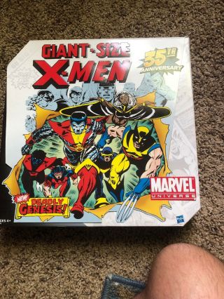 X - Men Giant - Size 35th Anniversary Marvel Universe Storm Thunderbird Cyclops