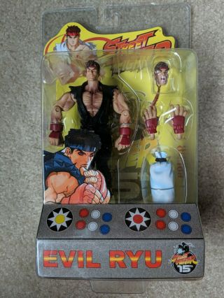 Street Fighter Evil Ryu Sota Toys Round 1 Nib