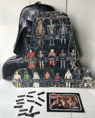Vintage Star Wars Darth Vader Case Complete Unbroken W Paper Insert & Booklet