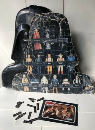 Vintage Star Wars Darth Vader Case Complete Unbroken W Paper Insert & Booklet 2