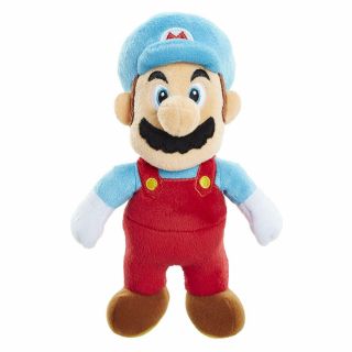 Official Licensed Mario World Of Nintendo Ice Mario 7.  5 - Inch Plush