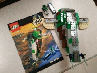 Lego Star Wars 7144 Slave 1 (7144) No Box 100 Complete Boba Fett Han Solo