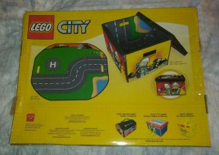 in Opened Box LEGO City Zipbin Zipper Storage box that opens into a play mat 2