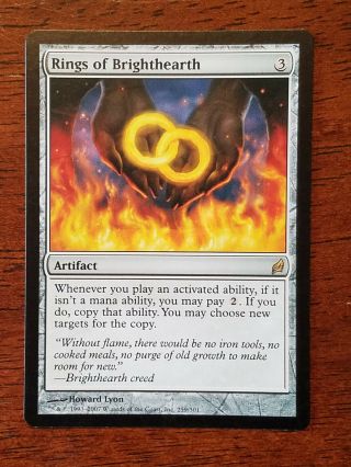 Rings Of Brighthearth - Lorwyn - Magic The Gathering Nm