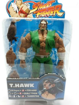 Sota Street Fighter T.  Hawk Green Version Round 2 Action Figure Moc A19