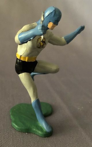 Vintage 1966 IDEAL Painted Plastic BATMAN Figure (Made in Portugal) 2