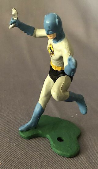 Vintage 1966 IDEAL Painted Plastic BATMAN Figure (Made in Portugal) 5
