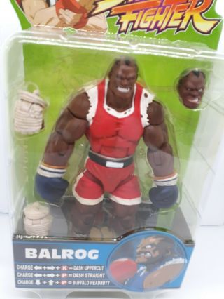Sota Street Fighter Round 3 Balrog Yellow Carded Figure - - A2