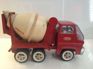 Tonka Truck Red Cement Mixer Vintage 1960s In Great Shape