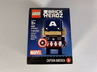 Lego Brick Headz Marvel Captain America 41589