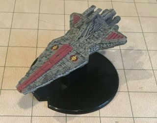 Star Wars Starship Battles Venator Class Star Destroyer (no Card) 6/60