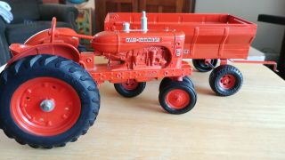 Ertl Deutz Allis Chalmers Wd - 45 Tractor Wagon Set 1:16 Diecast -