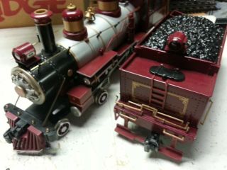 Bachmann - Atchison Topeka & Santa Fe 4 - 6 - 0 Steam Locomotive 49 & Tender