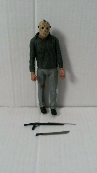 Neca Ultimate Jason Voorhees Figure.  Loose.  Friday The 13th Part 3.  3d.