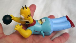 The Simpsons Fox Pin Pals Bowling Homer Series 1 Wind Up Basic Fun Factory