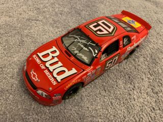 Ricky Craven Autographed Signed 1998 Budweiser 50 Nascar 1/24 Action Diecast Car