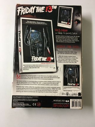 Friday the 13th 3 - D Movie Poster McFarlane Toys 2