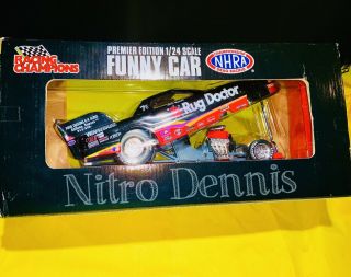 Nhra Jim Epler 1:24 Diecast Nitro Funny Car Top Fuel Drag Racing “no Reserve”