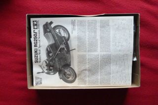 Suzuki Walter Wolf Special Motorcycle Kit in 1/12 Scale by Tamiya 3