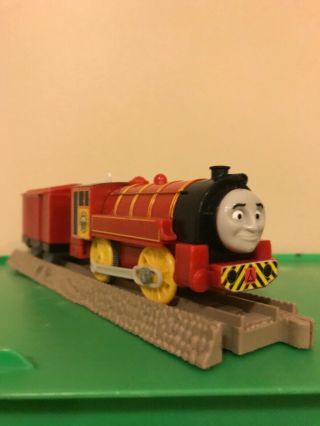 Thomas Train Trackmaster Motorized Victor And Red Boxcar