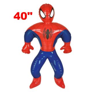 Marvel Spiderman Giant/large 40 Blow - Up Inflatable Action Figure Party Favor Toy