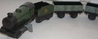 Hornby O Gauge Type 20 Loco And Tender And Trucks In Br Green Livery