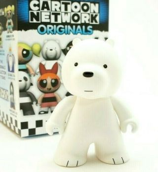 Titans Cartoon Network Originals 3 " Polar We Bare Bears Ice Art Toy Mini Figure