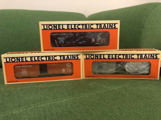 Lionel 6464 Boxcar 3 Pack 6 - 19247 With