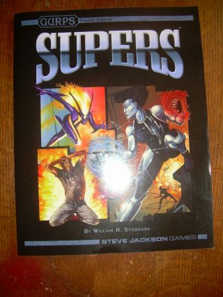 Gurps: Supers - Steve Jackson Games - Sc,  Shape