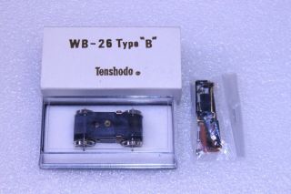 00 4mm Scale Tenshodo Motor Bogie - - - Boxed Wb - 26 Type B
