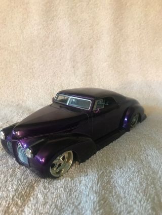 Jada Toys Purple 1940 Pontiac Business Coupe 1/24 Dub City Oldskool 90360 Vhtf