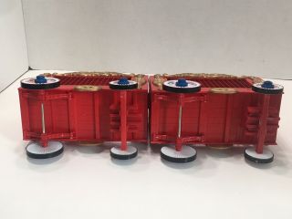 G SCALE BACHMANN EMMETT KELLY JR CIRCUS TRAIN FLAT CAR WITH CAGES LION TIGER 6