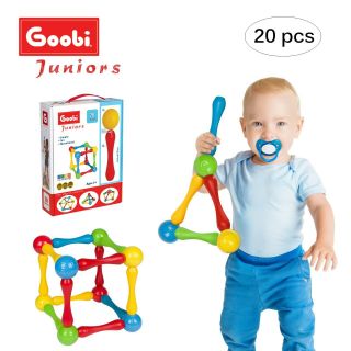 Goobi Juniors 20 Piece Construction Toy Large Building Blocks Developmental Play