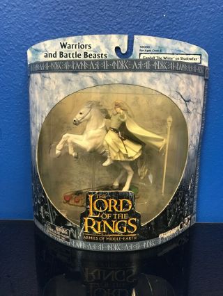 Lord Of The Rings Gandalf The White On Shadowfax Armies Of Middle - Earth Figures