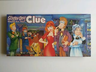 Scooby Doo Where Are You? Clue Board Game By Parker Brothers 2002 100 Complete