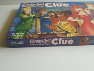 SCOOBY DOO WHERE ARE YOU? CLUE BOARD GAME BY PARKER BROTHERS 2002 100 COMPLETE 3
