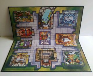 SCOOBY DOO WHERE ARE YOU? CLUE BOARD GAME BY PARKER BROTHERS 2002 100 COMPLETE 7