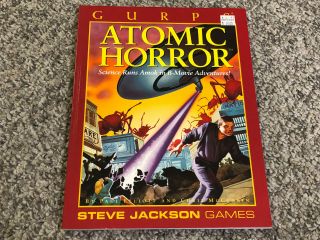 Gurps Atomic Horror - Steve Jackson Games 1993 6065